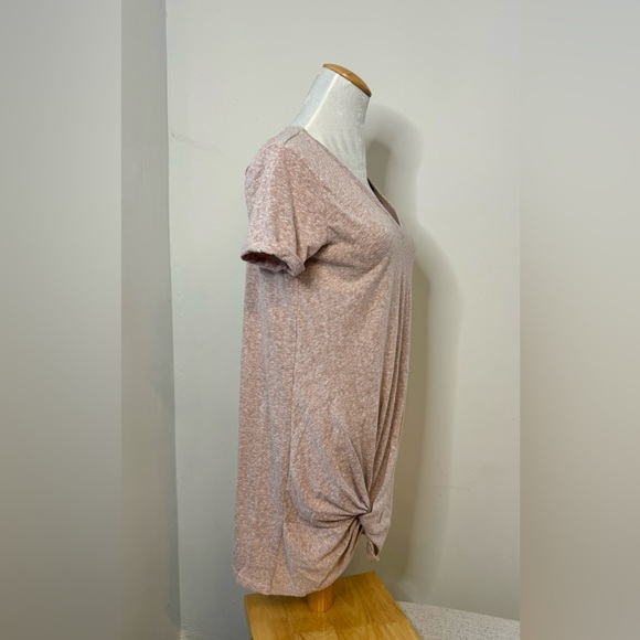 Z SUPPLY knotted hemline t-shirt dress - Picture 3 of 10